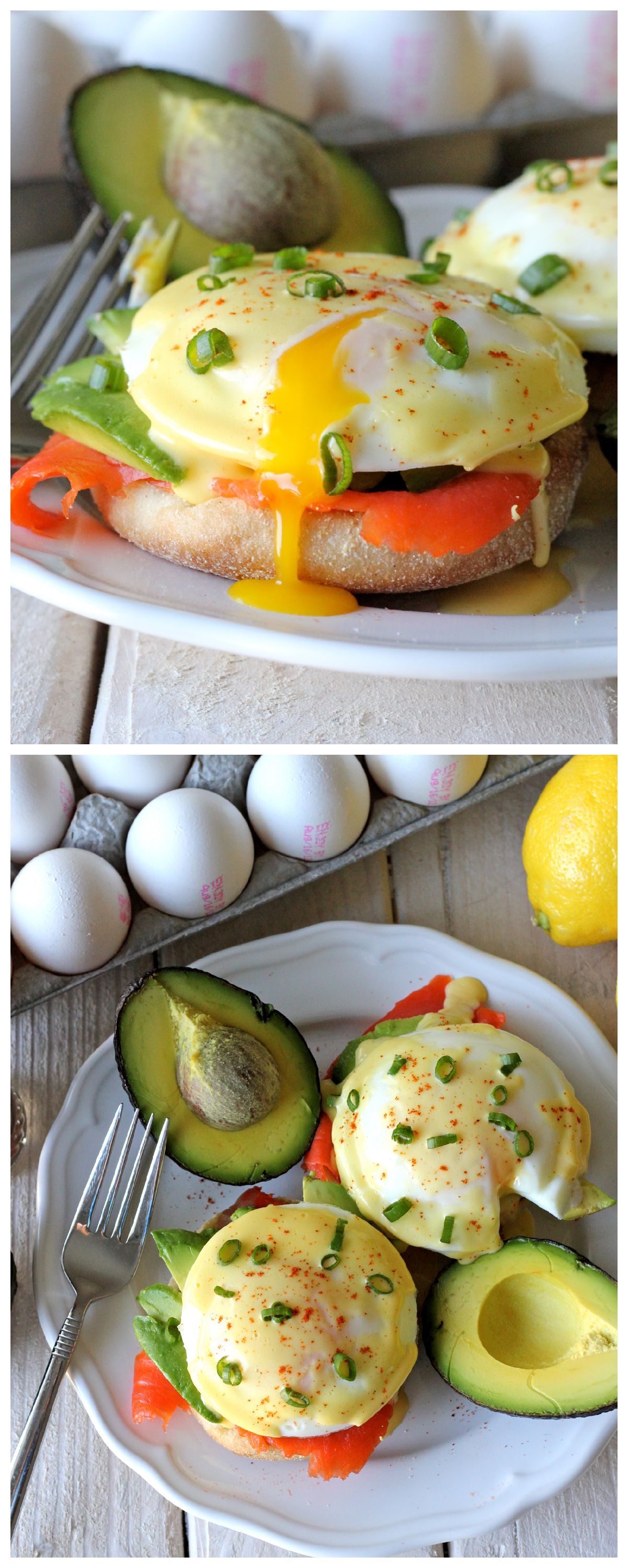 Smoked Salmon Eggs Benedict – No need to overpay for restaurant eggs benedict anymore. This homemade version is easy, tastier, and