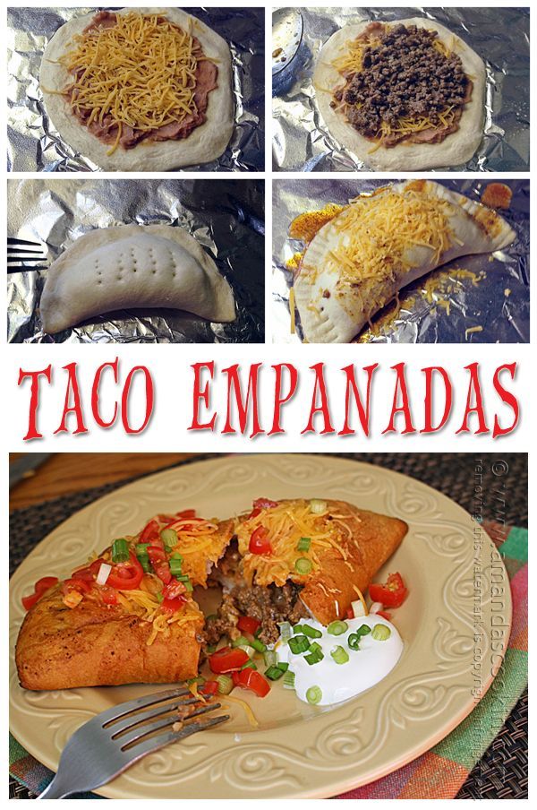 Taco Empanadas from Amanda’s Cookin’