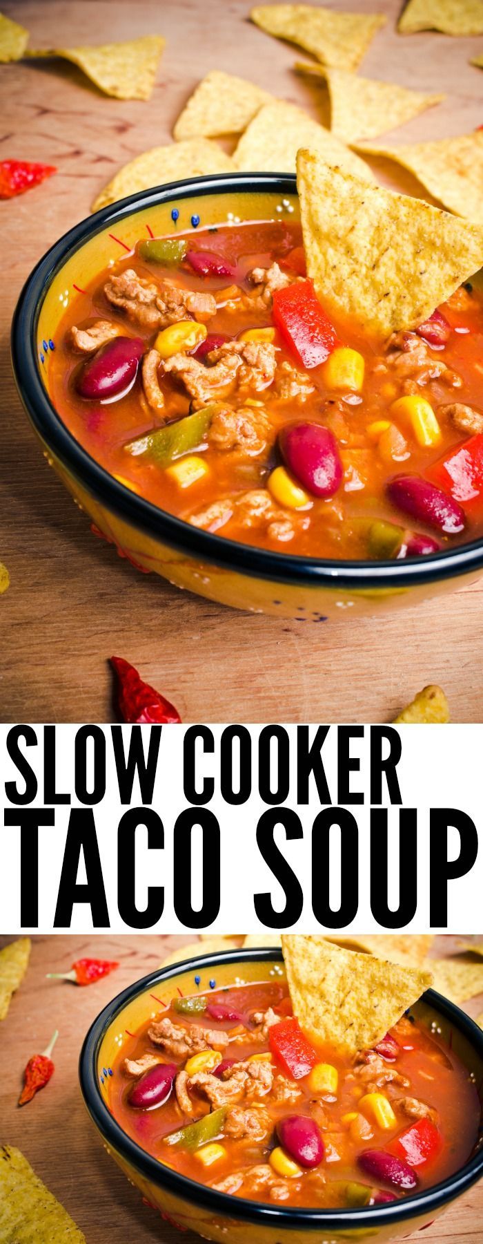 Taco Soup is a favorite. I put it in the crock pot early and we munch on it all day. If friends show up, this recipe makes a lot