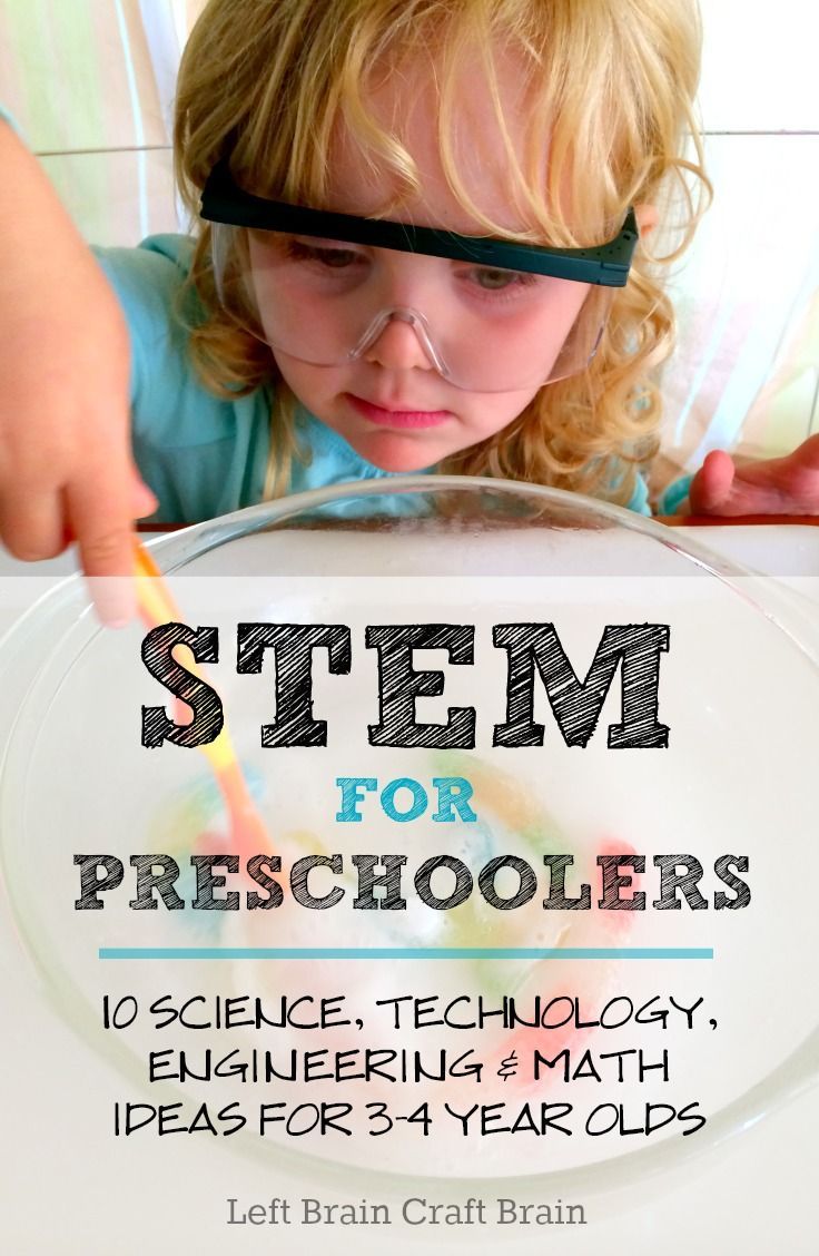 These science and math activities for Pre-K are sure to get your young learners excited to learn! (via Left Brain Craft Brain)