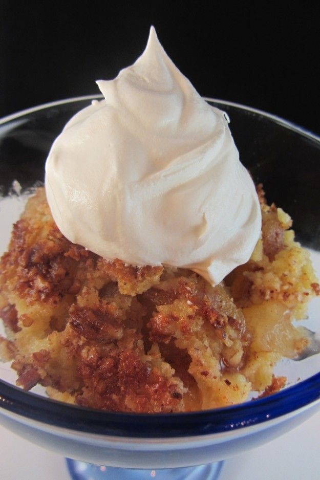 Apple Dump cake- my aunts specialty, ive loved it since I was a kid! will make it for Andrew this weekend