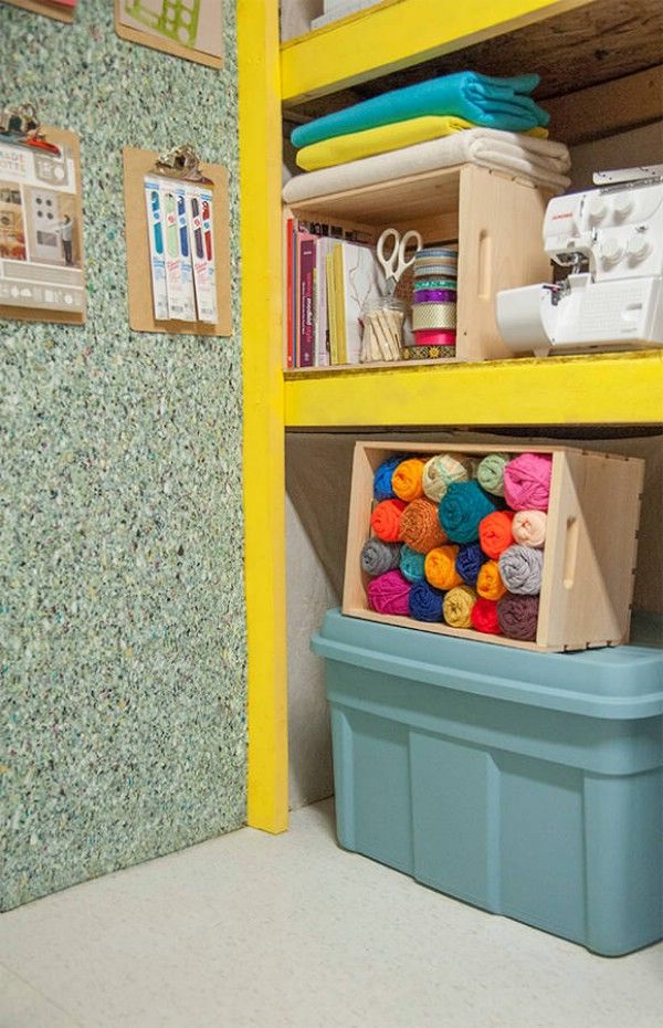 Floor Tile as a Wall Covering -   Brilliant Garage Organization ideas that will make life easier. Great ideas, tips, tutorials for insanely easy garage