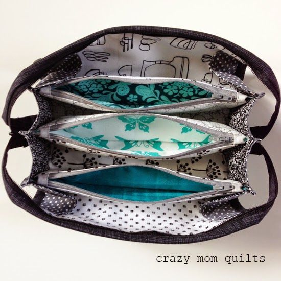 crazy mom quilts: sew together bag (with modifications)
