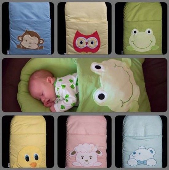 DIY Pillowcase Sleeping Bag for Baby Tutorial