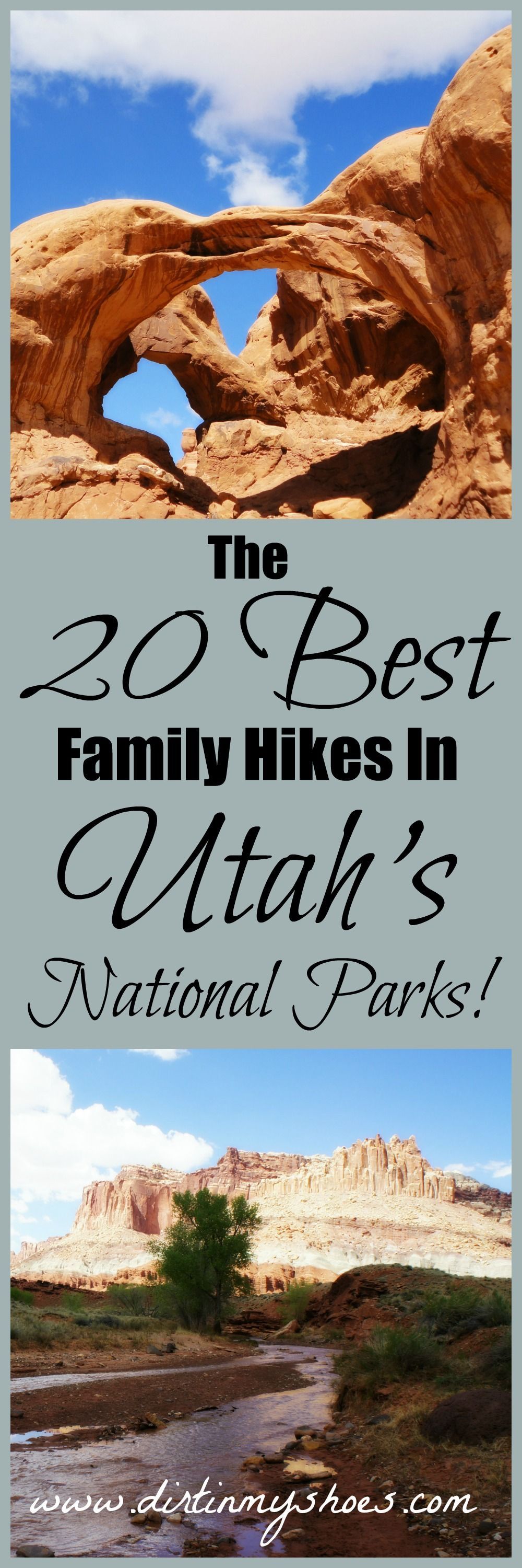 I’m on a mission to help every family find their favorite trail in Utah’s National Parks! This list includes hikes from Arches,