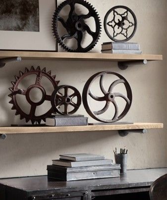 Set of vintage industrial machinery gears. – The Washington Post