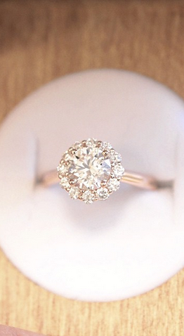 The Lotus Flower Diamond Ring