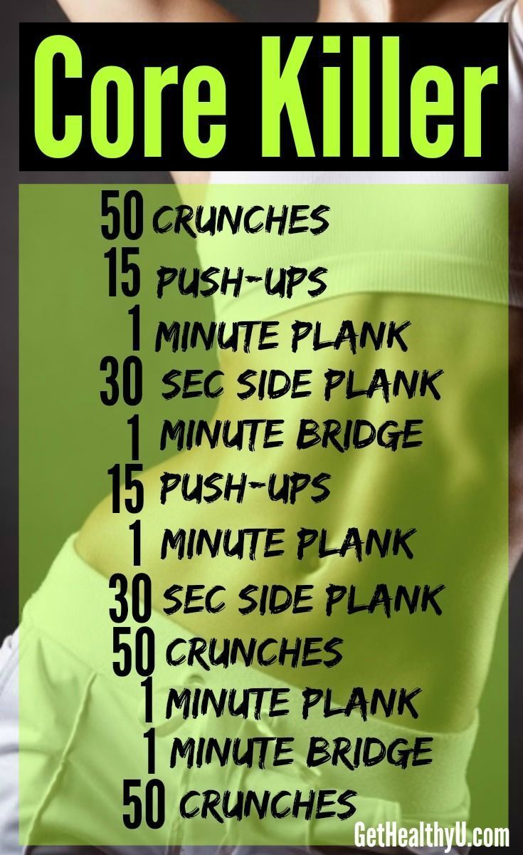 12 Amazing Weight Loss Ab Workouts | Our Favourite Pinterest Abs Workouts!