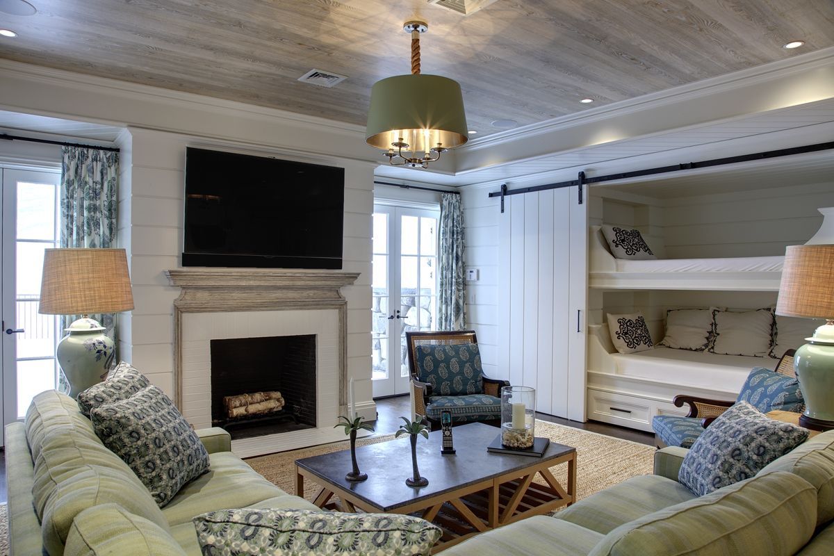 Douglas VanderHorn Architects | Recreation Room in a Shingle Style Home