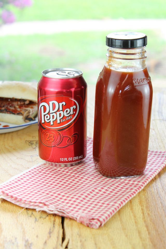 Dr Pepper Barbecue Sauce – a quick and easy homemade barbecue sauce that is perfect for grilling! from Miss in the Kitchen