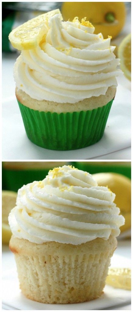 Light and Lovely Lemon Cupcakes – the BEST lemon cupcakes ever! An easy recipe that doesn’t require any fancy ingredients or
