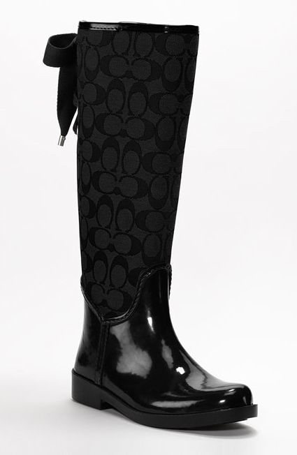 loving these, dressy rainboots cause even on rainy days you never know who you might run in to