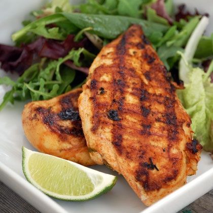 Margarita Chicken – This fresh and light dish, flavored with limes, chile and a splash of tequila, is perfect for summer
