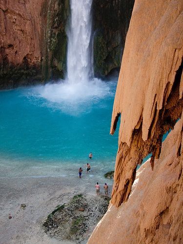 Mooney Falls, Havasu Canyon, Arizona    it is again very hard to contain myself on this kind of natural beauty