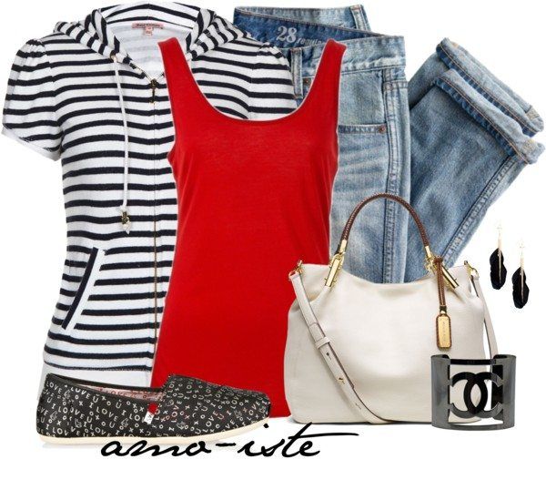 Cute and Beautiful Everyday Summer Outfit Polyvore Combinations