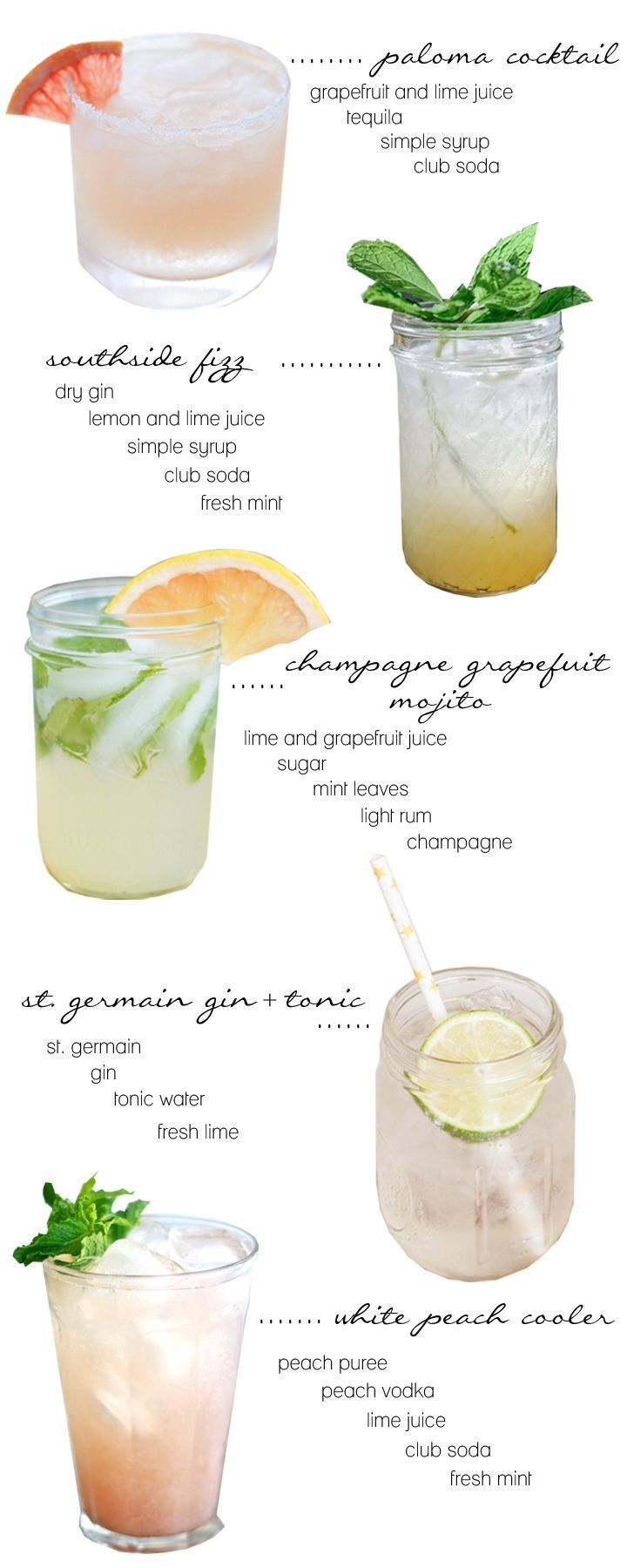 summer cocktails//