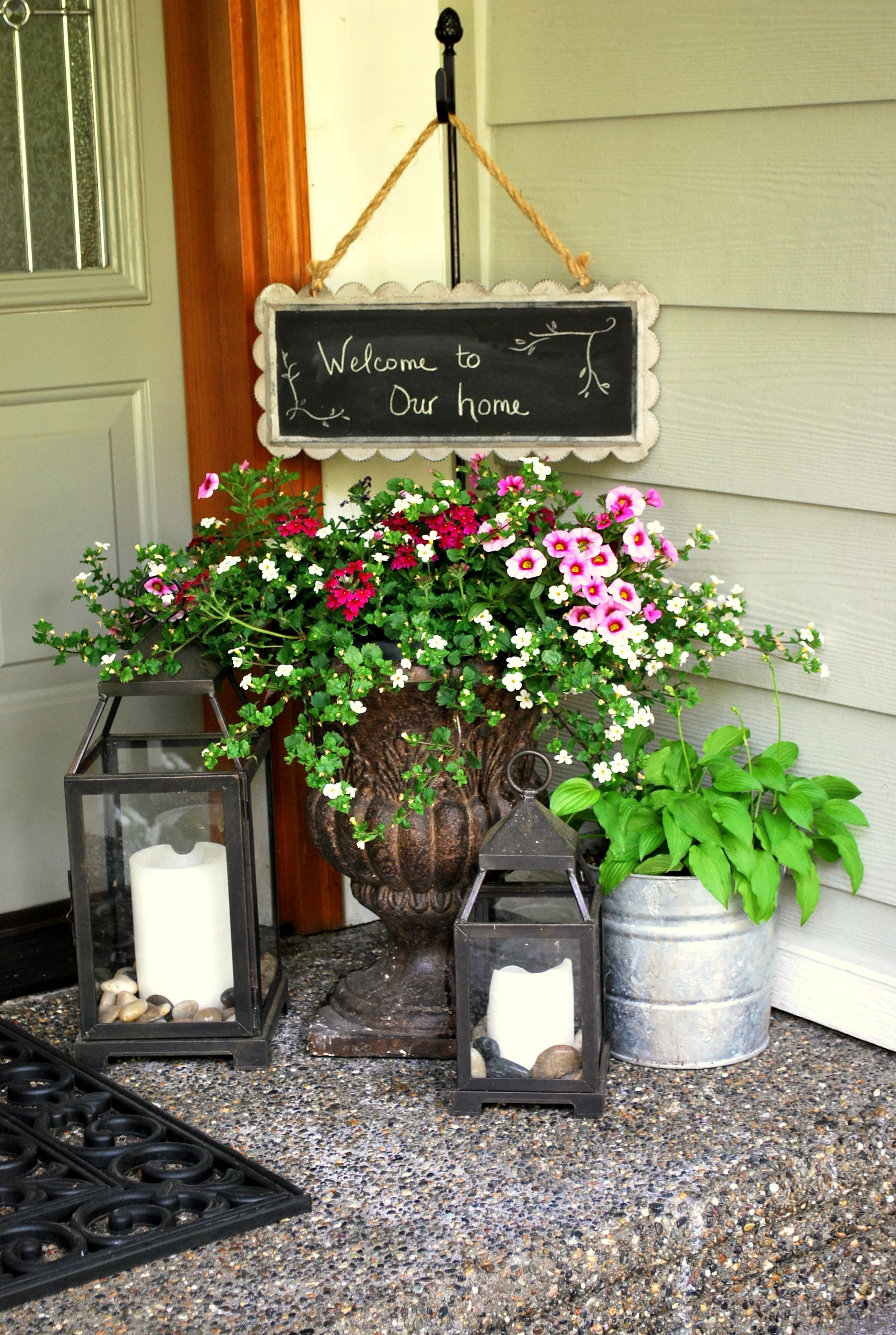 A very welcoming entrance!