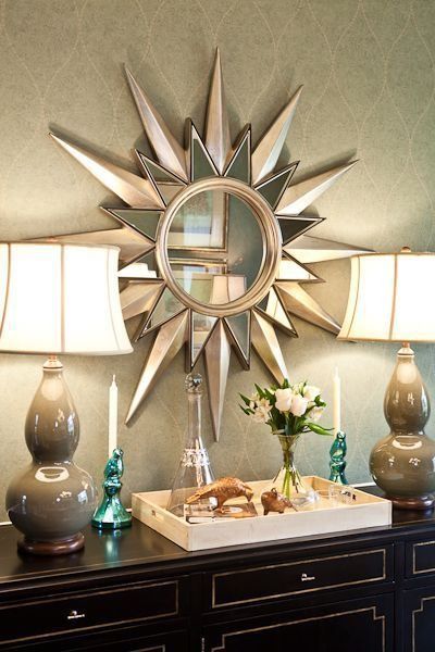 Art deco interiors, marked by geometric patterns, metallic finishes and luxury elements, are a huge trend.