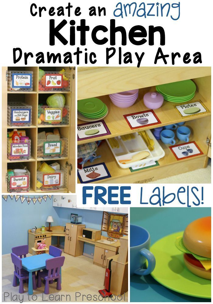 Dramatic Play Kitchen