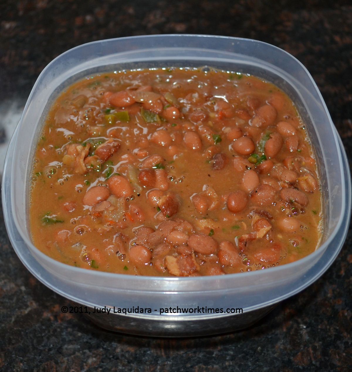 FRIJOLES CHARROS…AKA Mexican Bean ‘Soup’ soooo good usually made when cooking out :) i love this with so