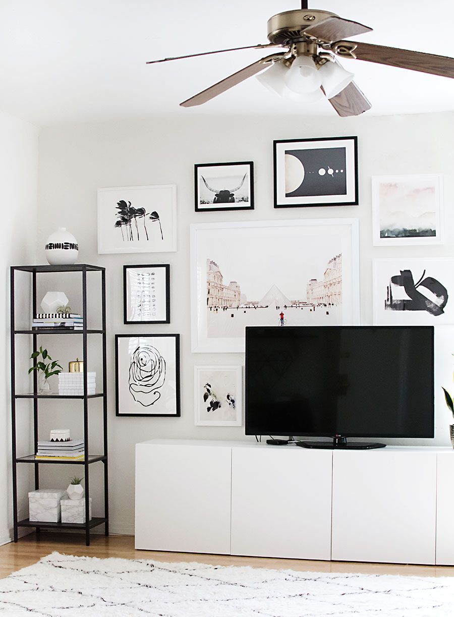 How to Hang a Gallery Wall – Homey Oh My!