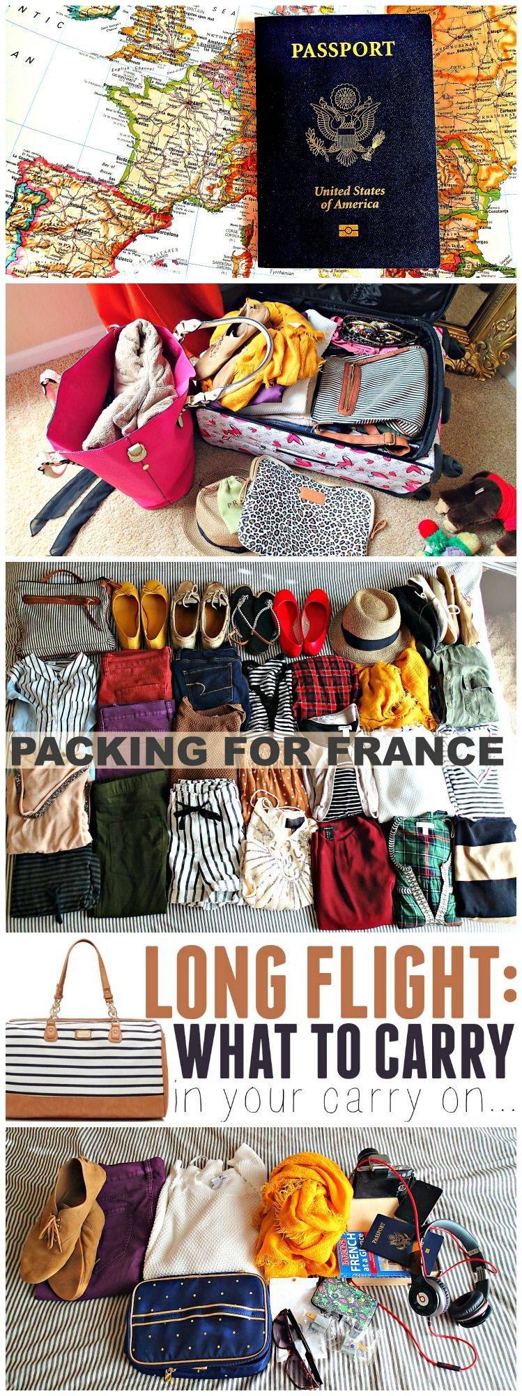 How to Pack for Paris: Make Up, Carry on, & Suitcase!