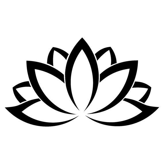 Sacred Indian Lotus Flower Nelumbo Nucifera Vinyl Laptop Notebook Decal Buddhism Divine Buddhist Symbol Bu