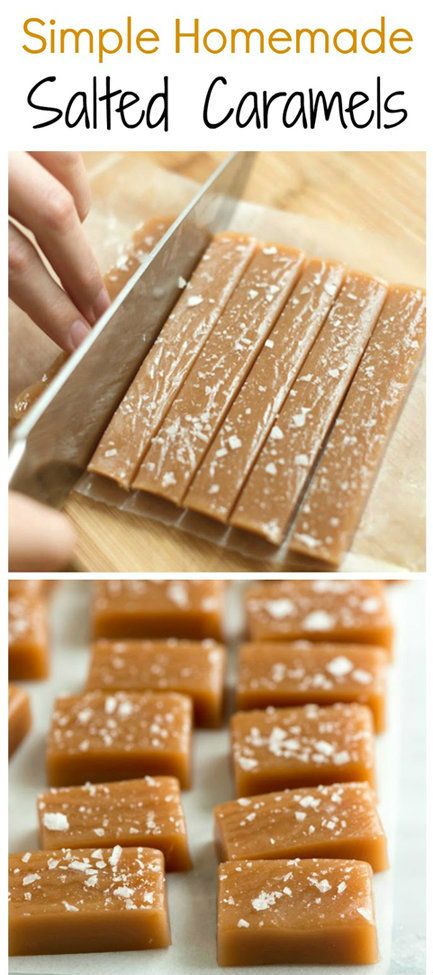 Simple Homemade Salted Caramels Recipe