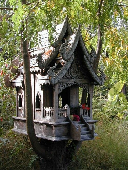 Unique tree house