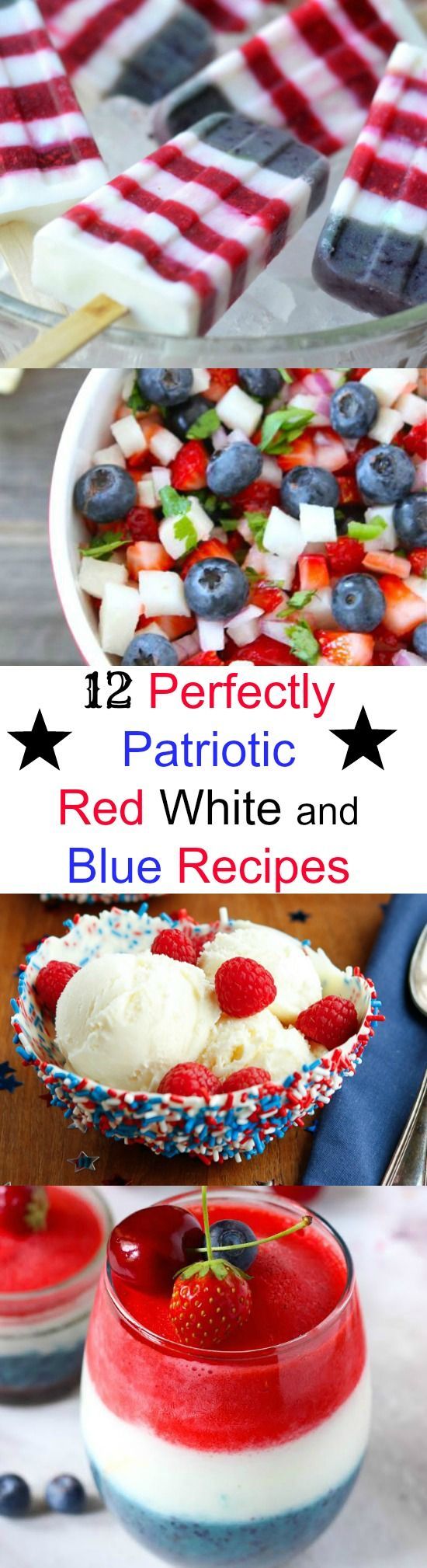 12 Perfectly Patriotic Red, White, and Blue Recipes