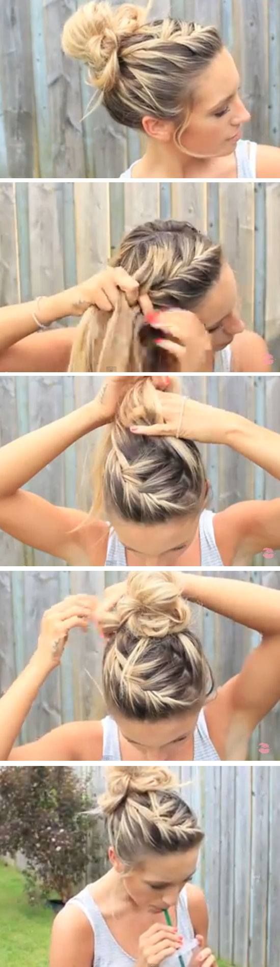 A messy bun is PERFECT for the beach, but here are a few more hairstyles you can try out this summer!
