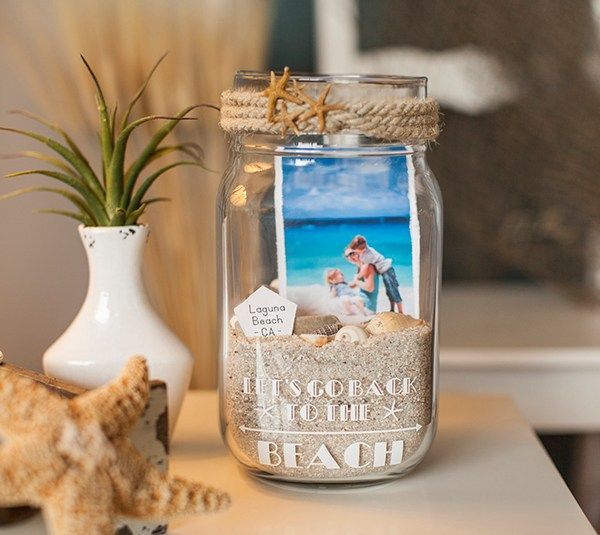 Beach Memory Jar