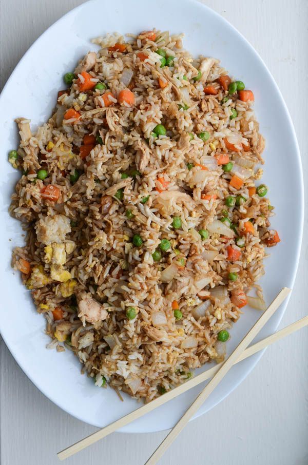 BETTER-THAN-TAKEOUT CHICKEN FRIED RICE from Rachel Schultz