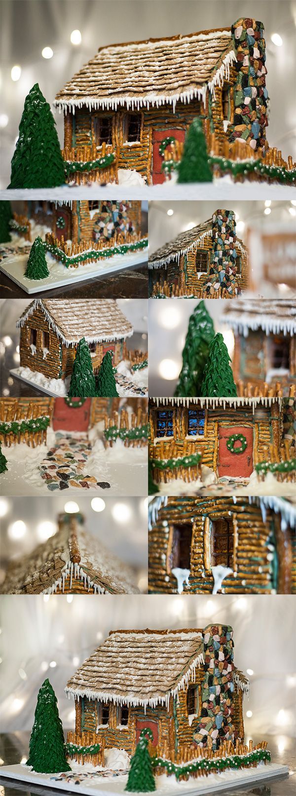 “Christmas Log Cabin” by Kaitlin L.