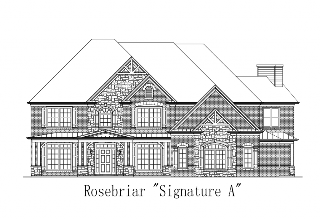 The Rosebriar floor plan
