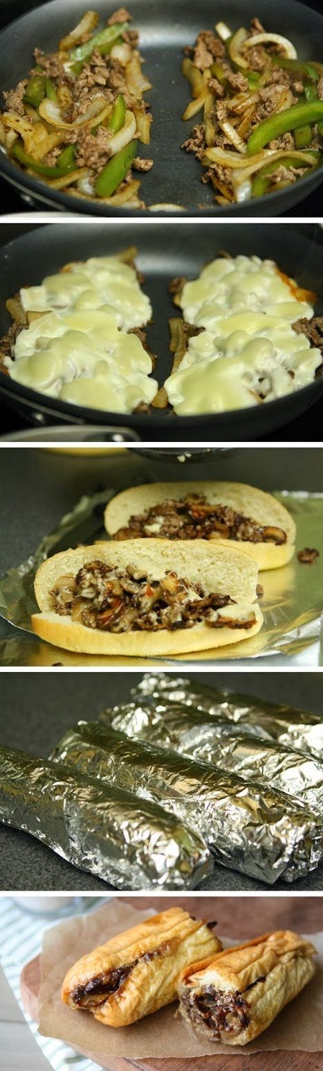 Philly Cheesesteaks – These were SO GOOD. They also surprisingly were good the next day! We will definitel