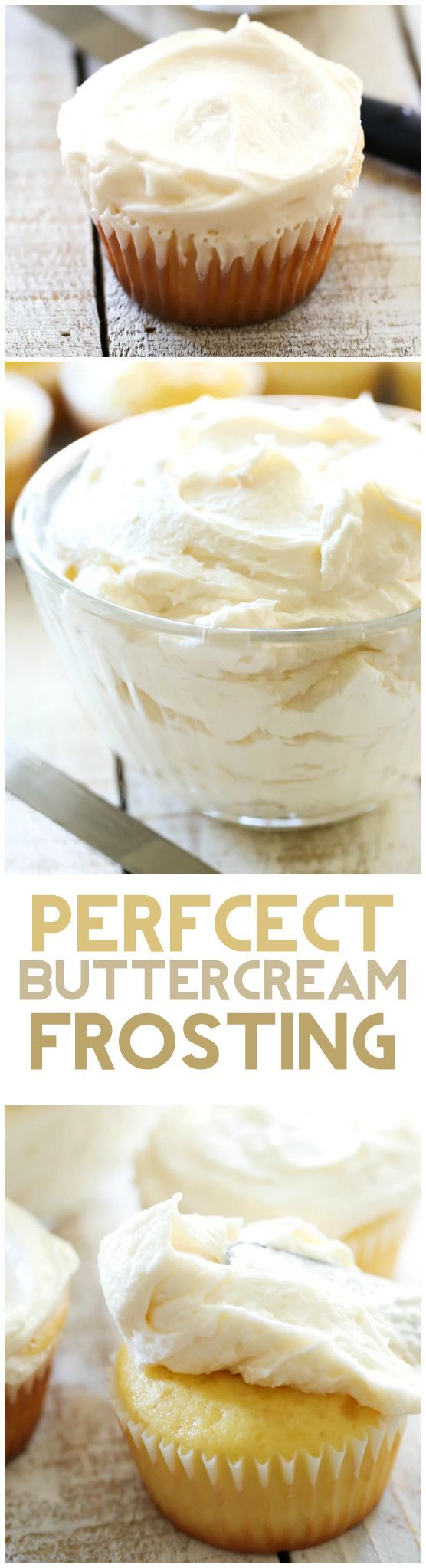 This Classic Buttercream Frosting recipe is perfection! Perfect consistency and perfect flavor! This is my
