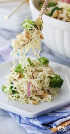This Ramen Noodle Salad is a summer favorite! It’s so easy and inexpensive to make, PLUS it’s crazy delici