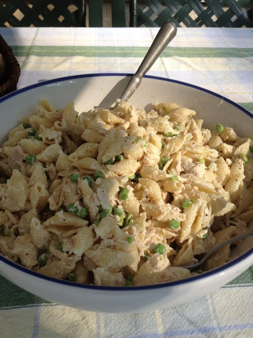 Tuna Macaroni Salad…can’t wait to make it.  It is one of my favorite dishes