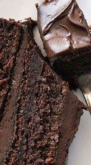 Wellesley Fudge Cake – once you get a taste of the thick fudgy frosting, keeping it a secret just might cr