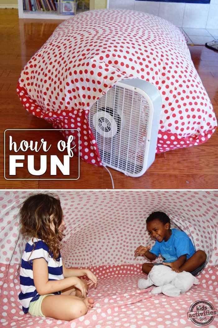 Your kids will love this fun giant air bubble activity. So easy and lots of fun!