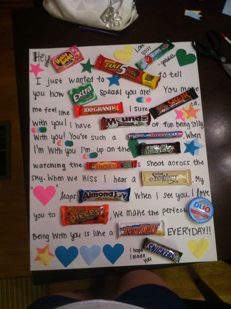 chocolate bar love letter – Google Search