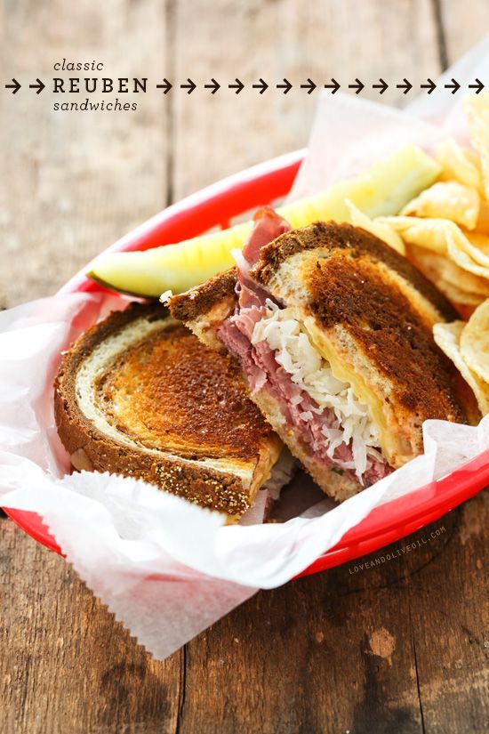 Classic Reuben Sandwiches for the ultimate sandwich lover