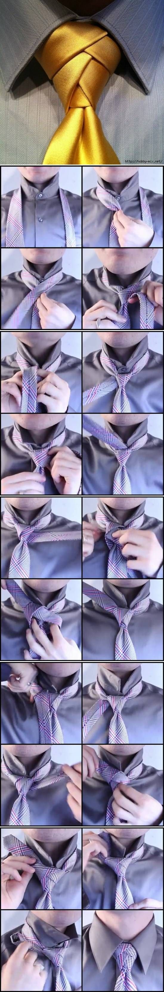 DIY Beautiful Tie Knot