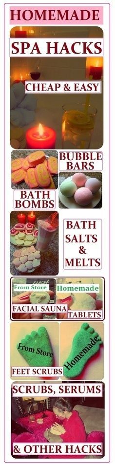 DIY Spa Product Recipes: Bubble Bars, Bath Bombs, Salts, Melts, Scrubs, Serums & Lotions. How to Make