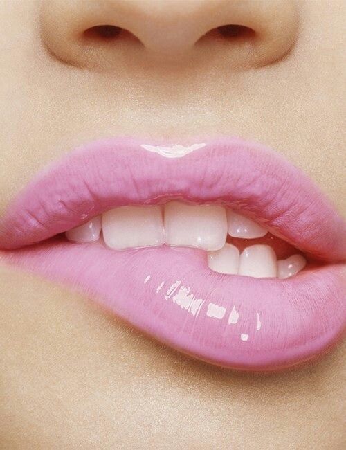 Glossy pink perfection.