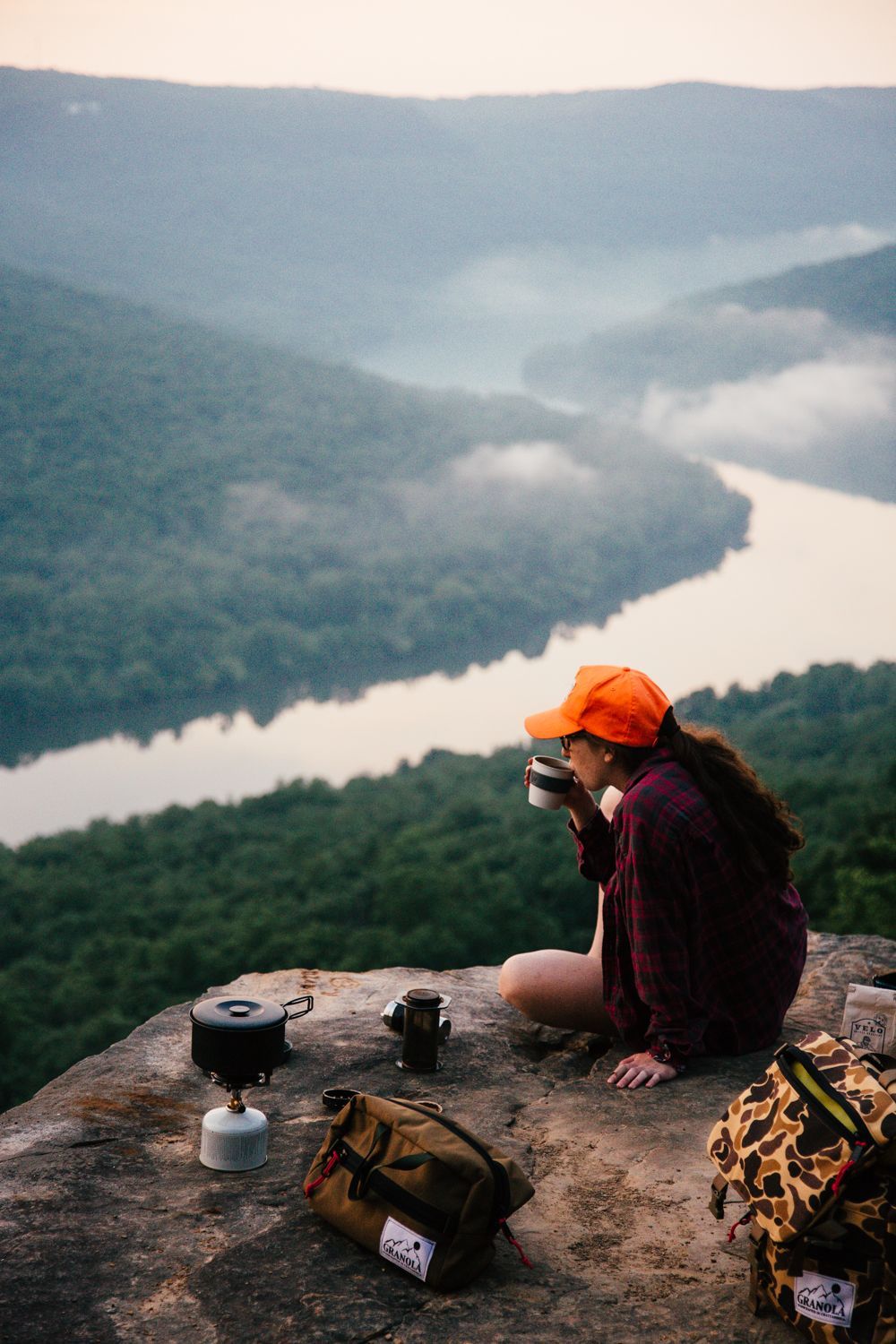Good Morning Chattanooga! Coffee and a view, any better way to start of the day? @Granola Products @RootsR