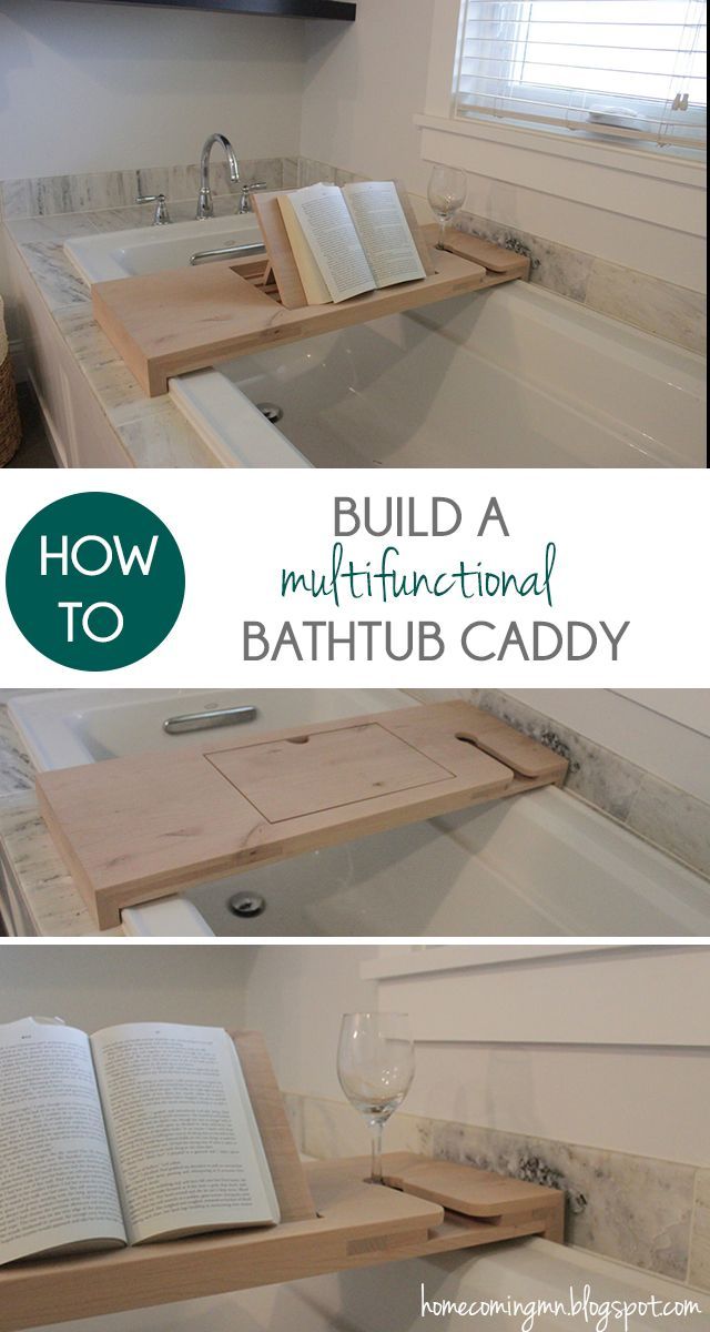 How to Build a Bathtub Caddy – A Little Craft In Your DayA Little Craft In Your Day I must have this