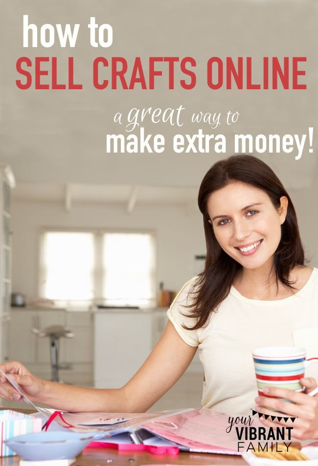 How to see crafts online! Selling your handmade crafts online is a great way to make extra money to help y
