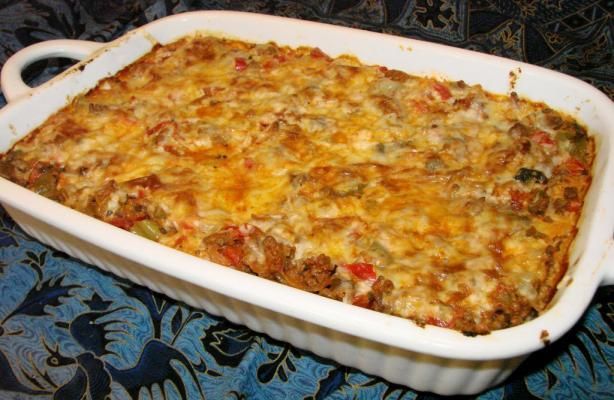 Inside out Stuffed Pepper Casserole. Made this for dinner tonight and it was delicious and so much bet